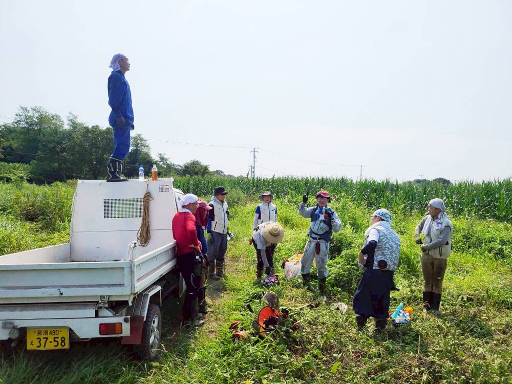 2025年8月 那須農場支援活動